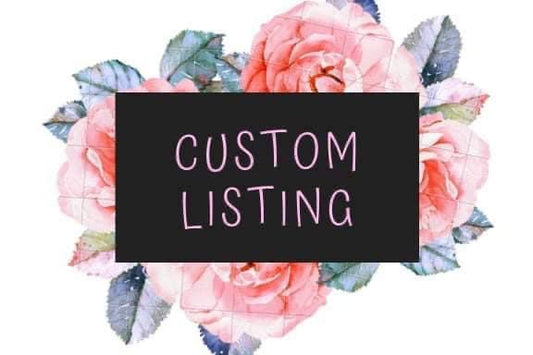 Custom Order For Hailey