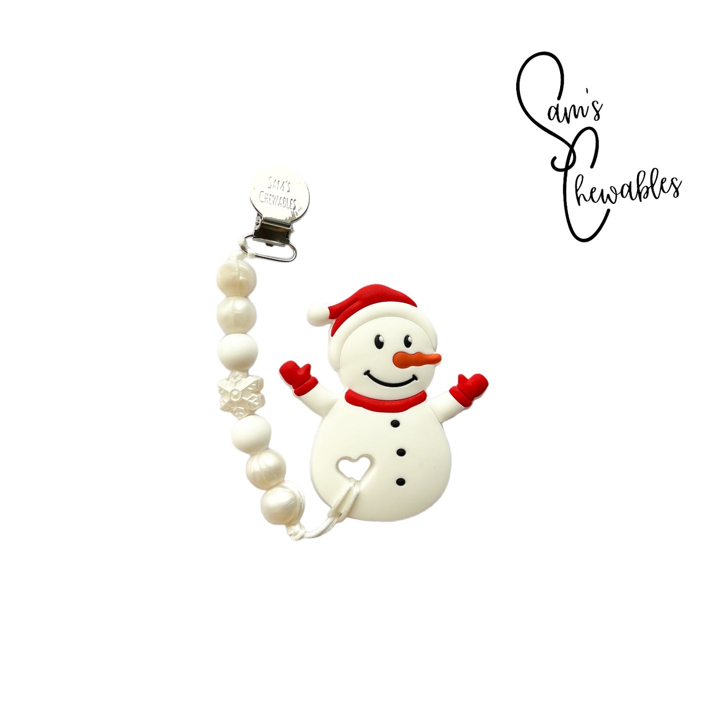 Snowman Teether