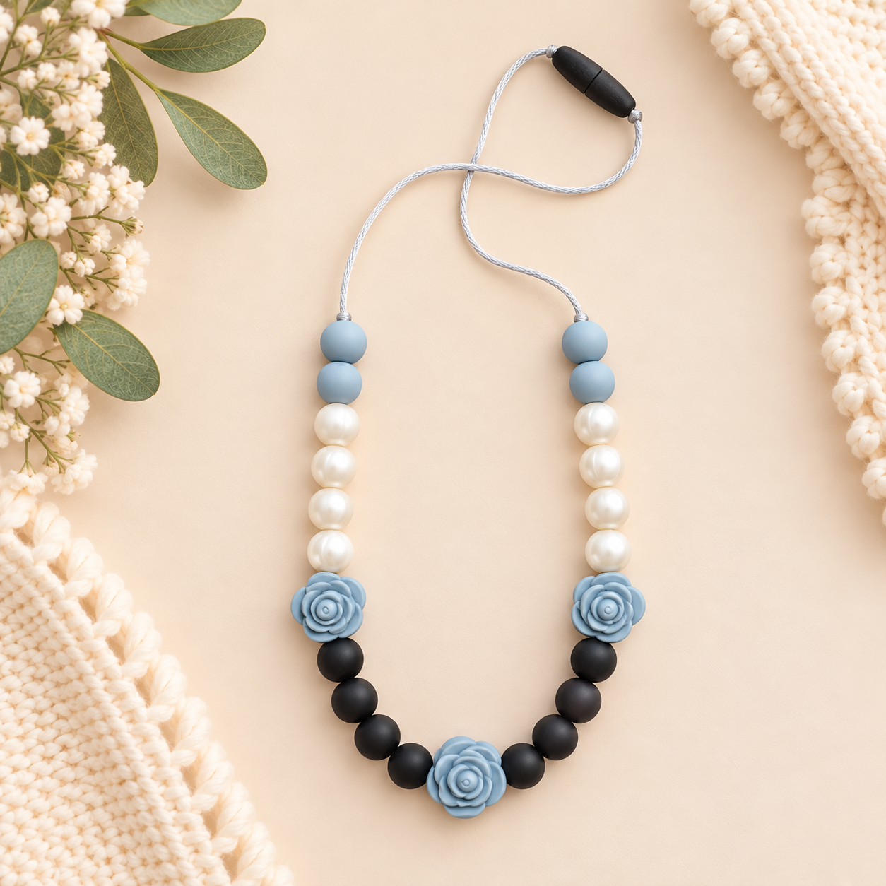 Flower Kids fidget necklace