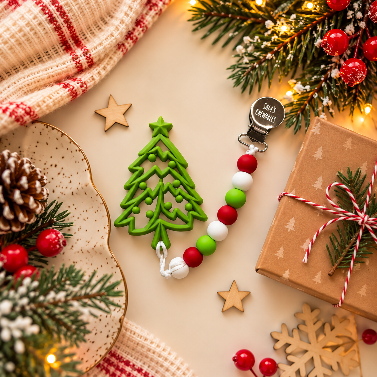 Christmas Tree Teether