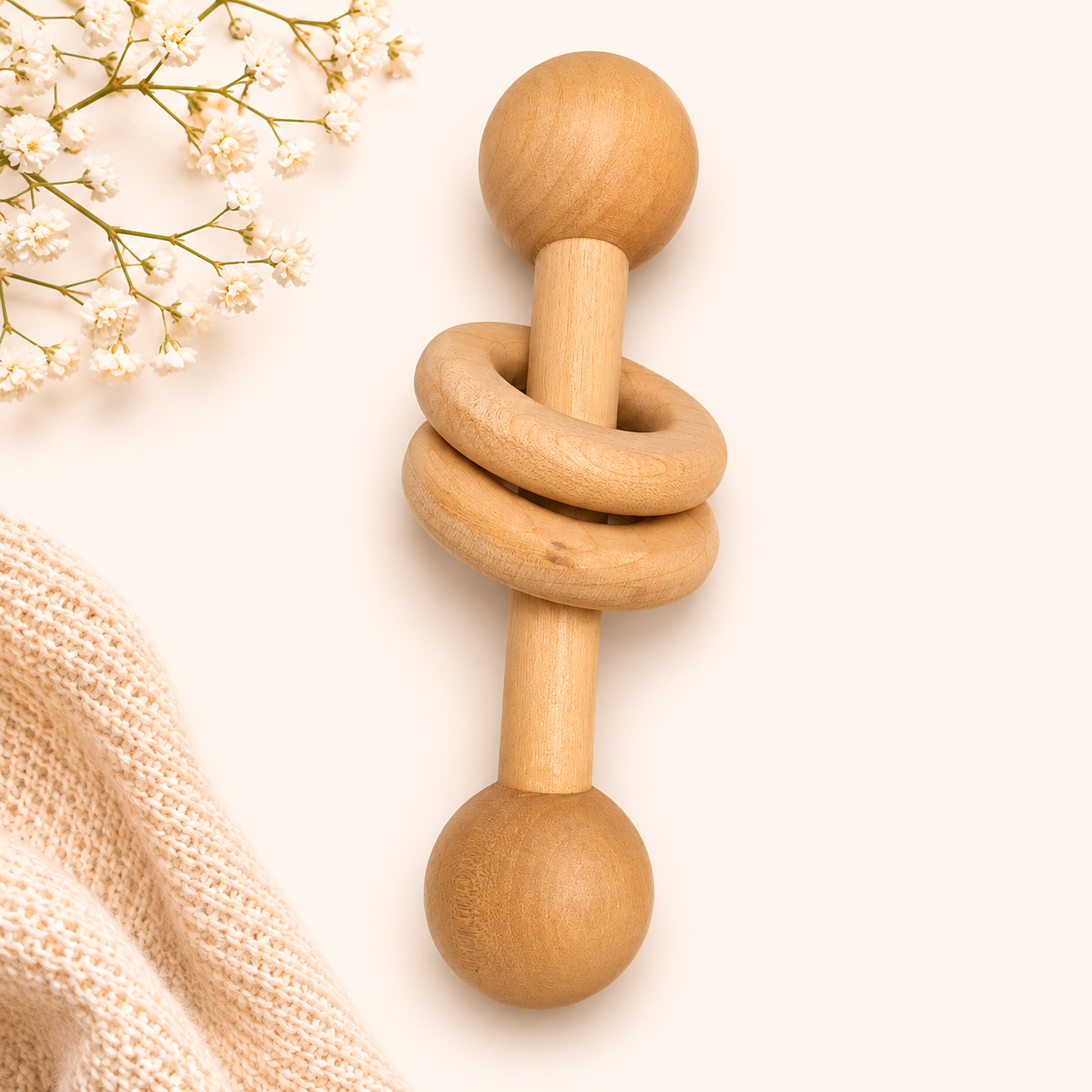 Wooden Rattle
