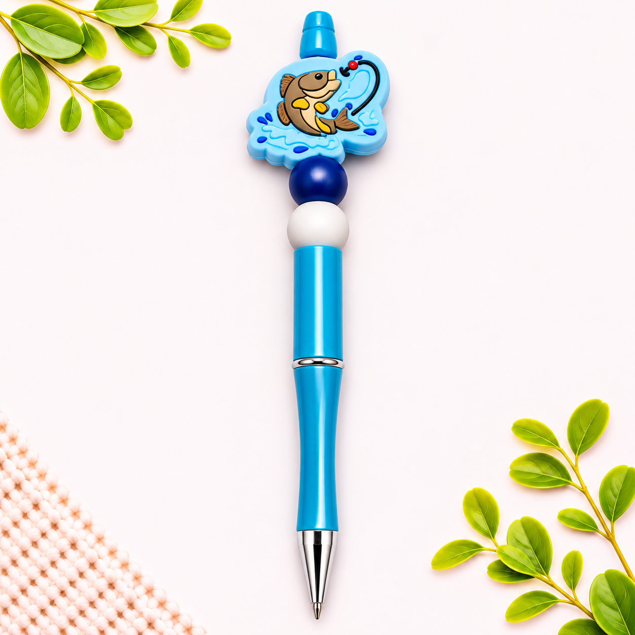 Fish Beaded Pen