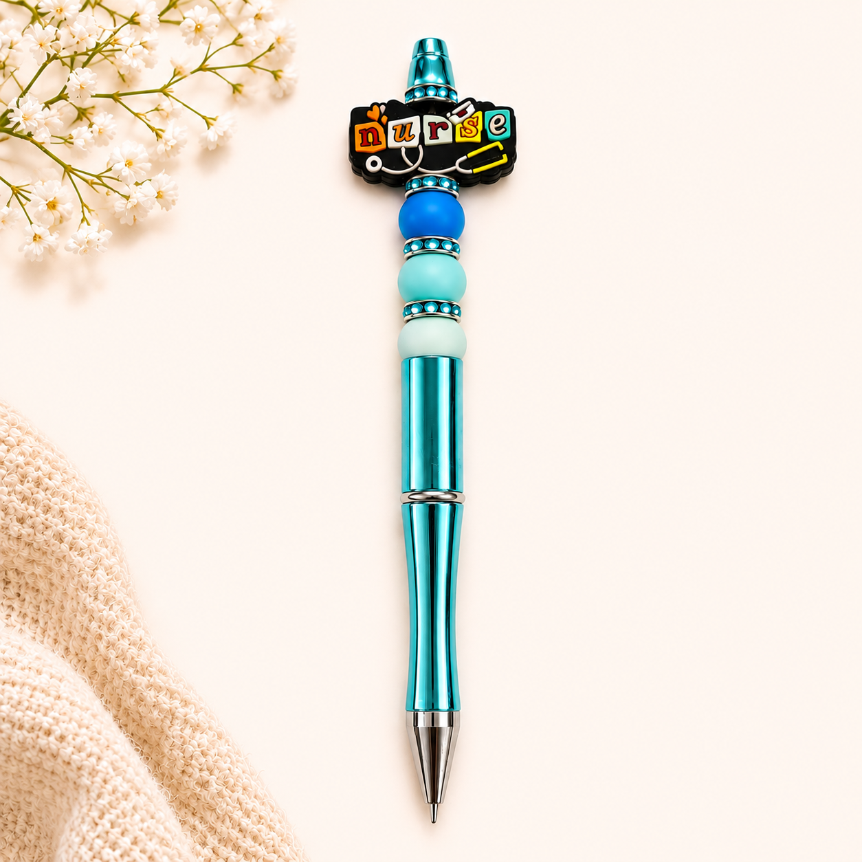 Nurse Beaded Pen