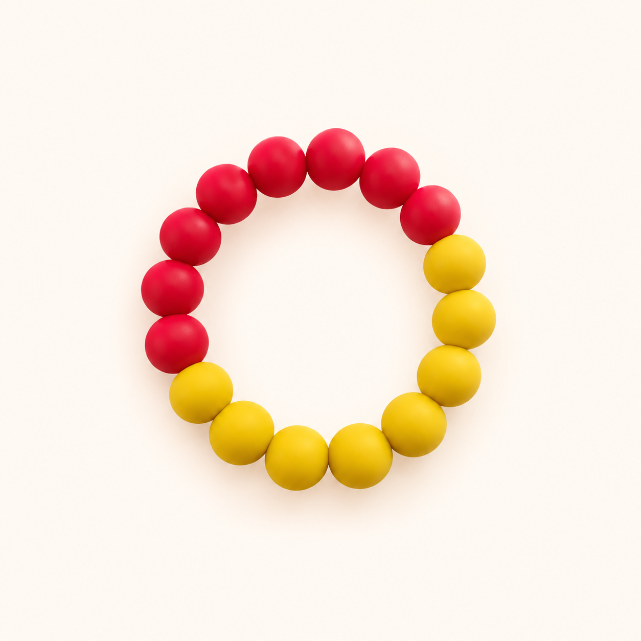 Red & Yellow Chew Ring