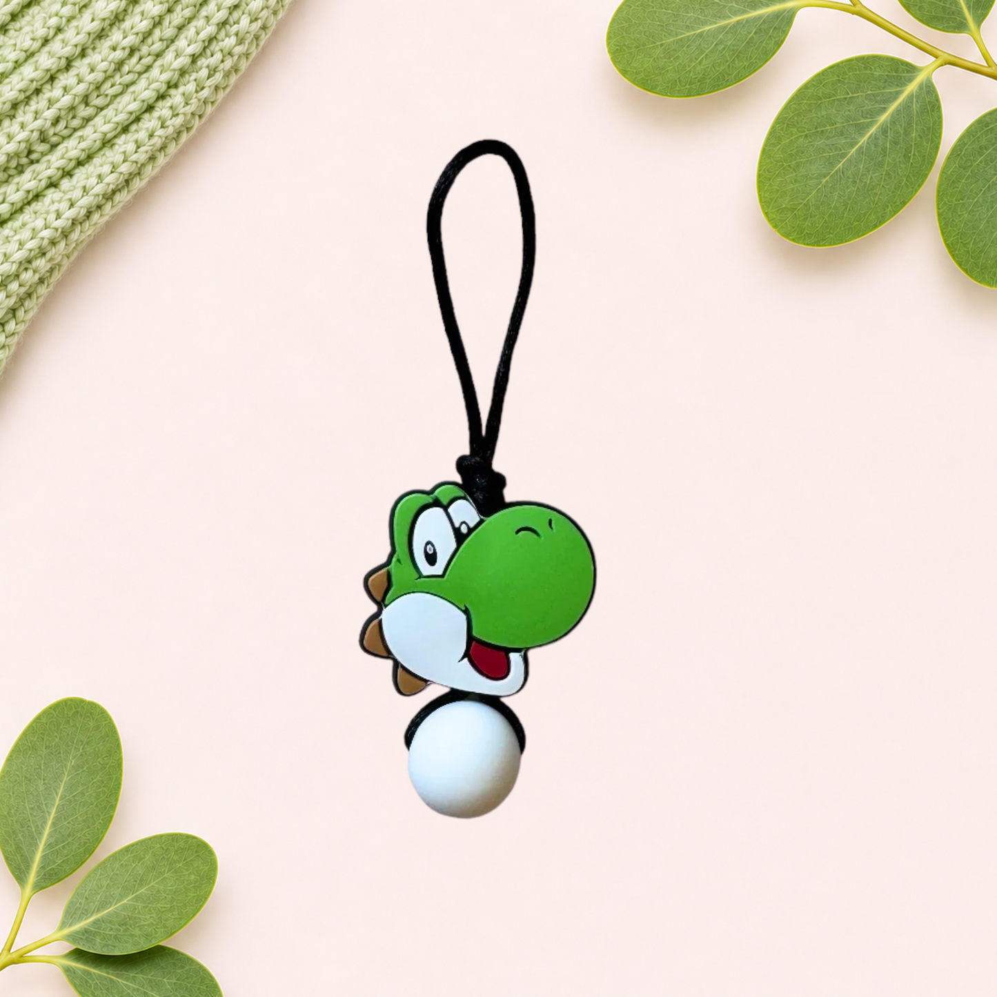 Dino Head Zipper Pull
