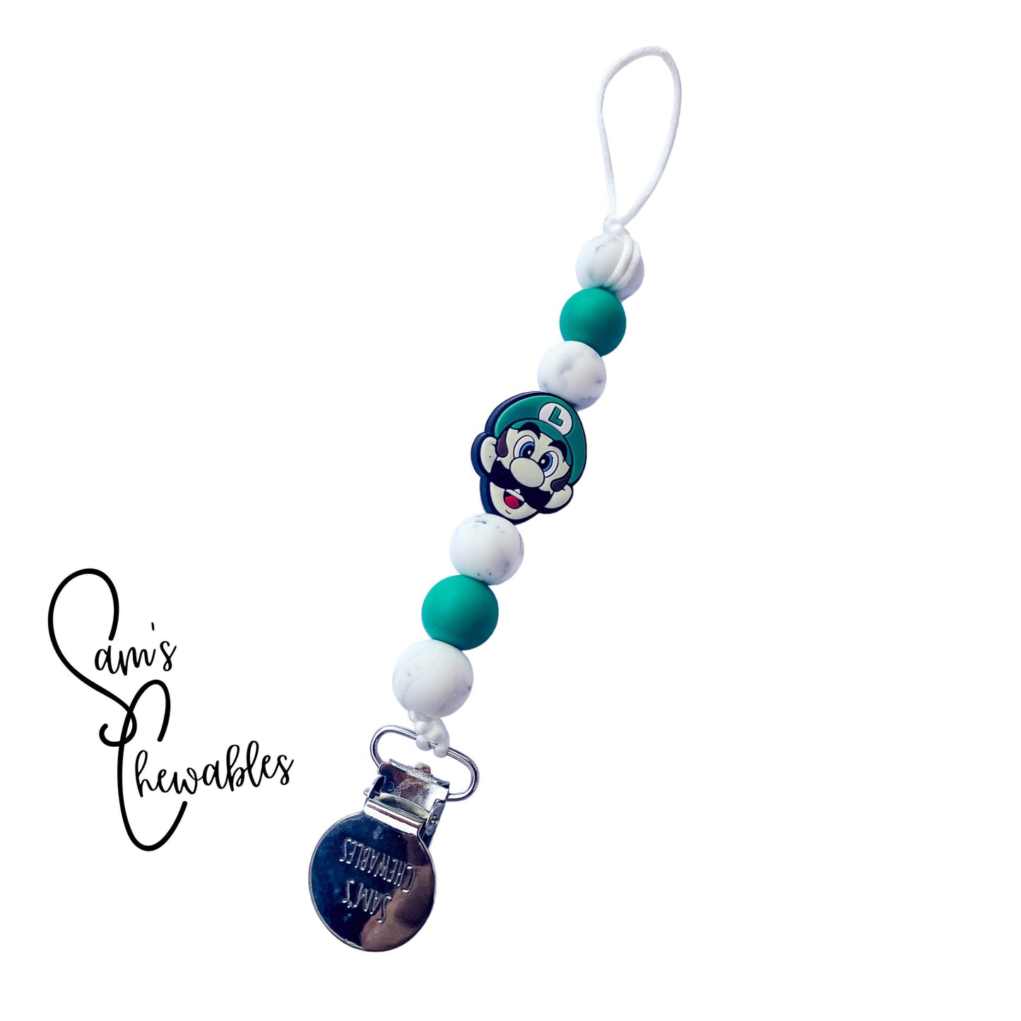Green Plumber Soother Clip