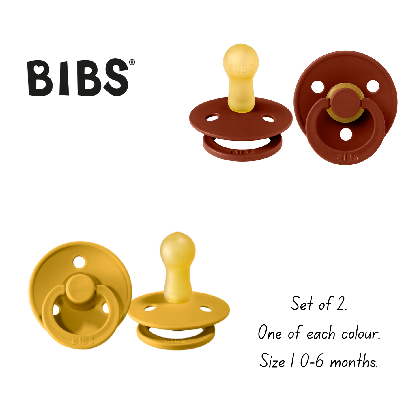 Rust & Mustard size 1. 0-6 Months.