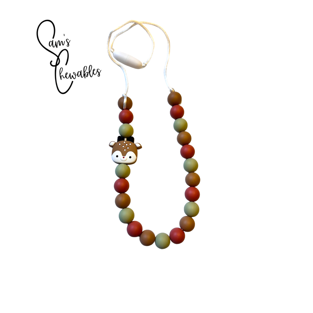 Deer Kids Fidget Necklace