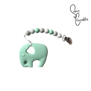 Mint Elephant Teether