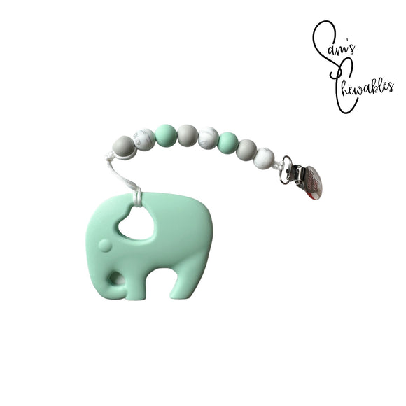 Mint Elephant Teether