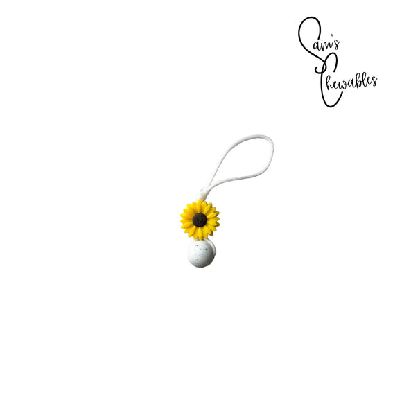 Sunflower Zipper Pull