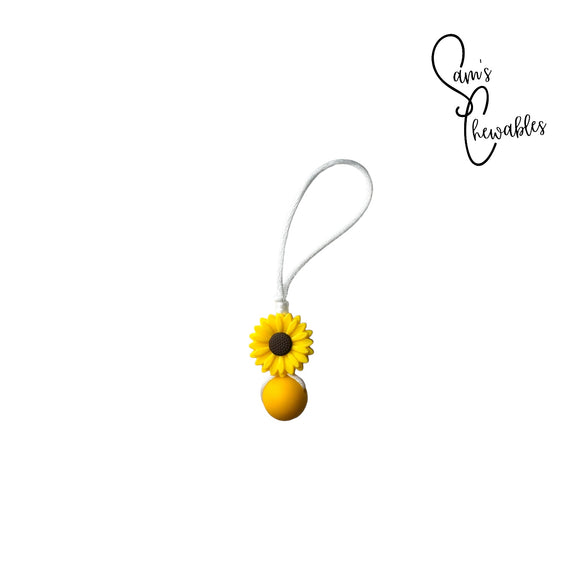 Sunflower Zipper Pull