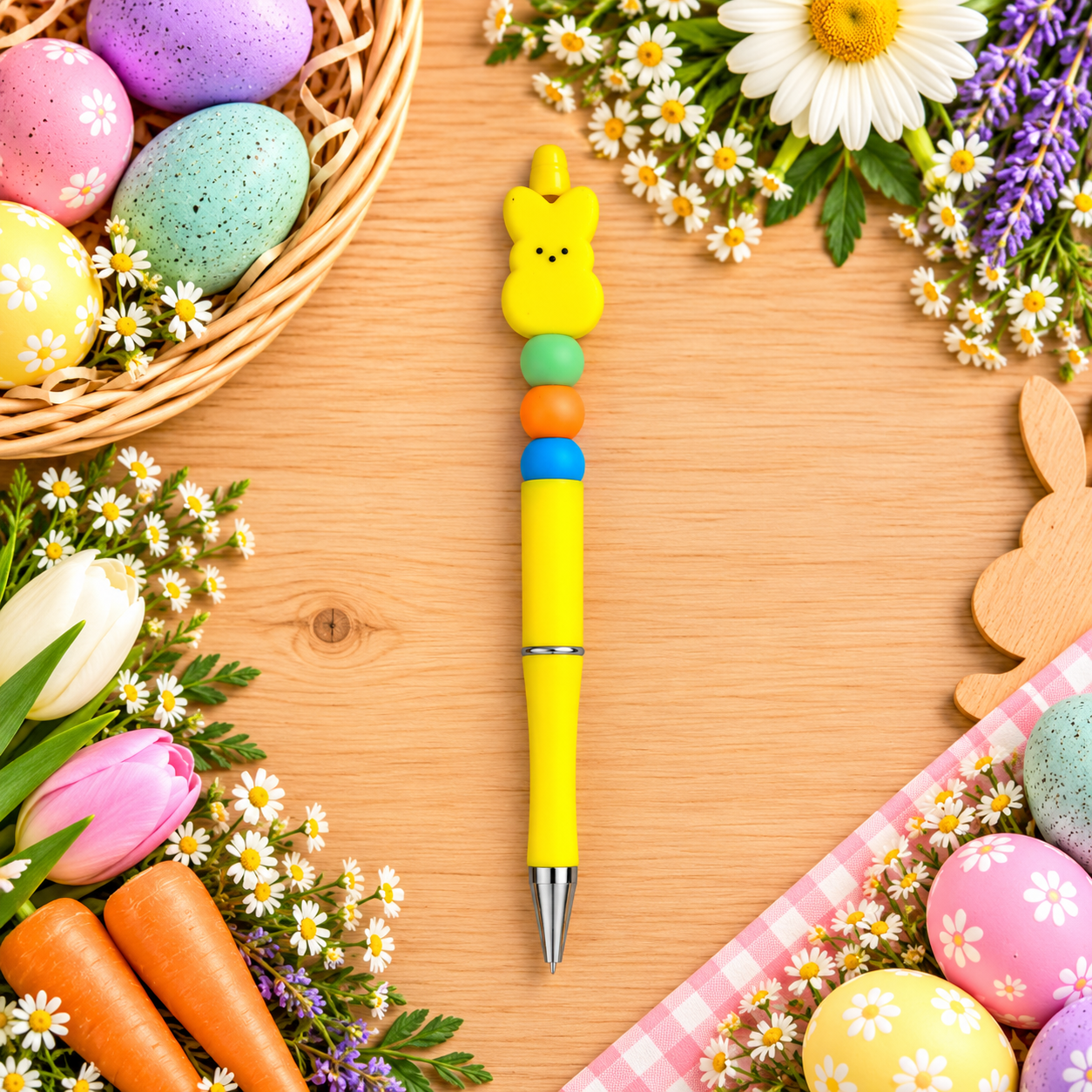 Bunny Beaded Pen