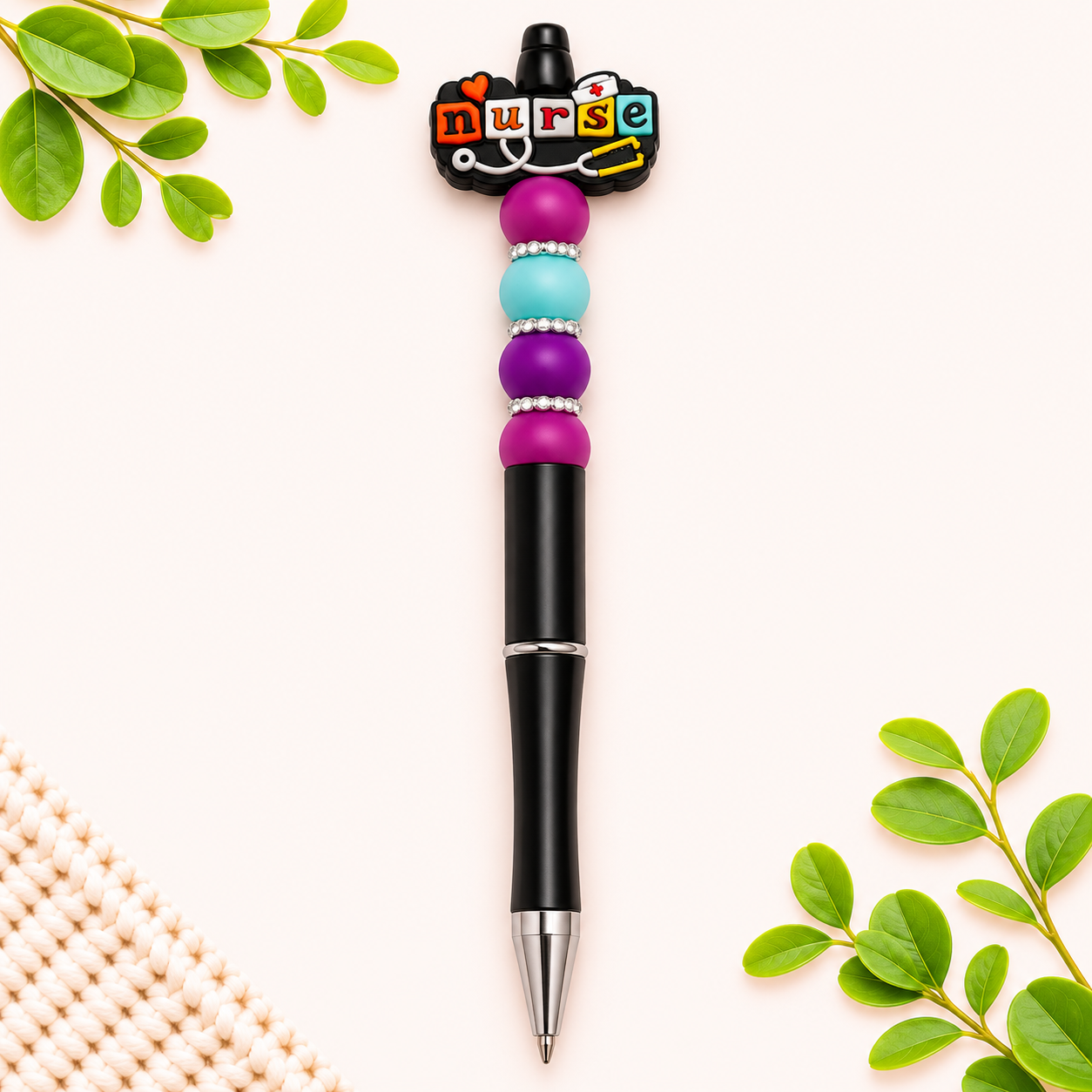 Nurse Beaded Pen