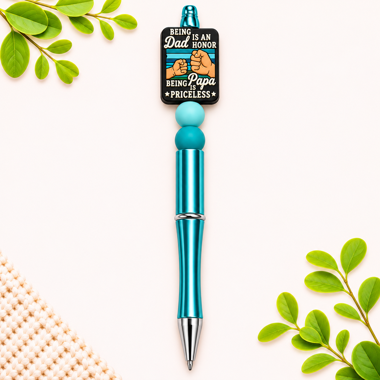Papa Beaded Pen