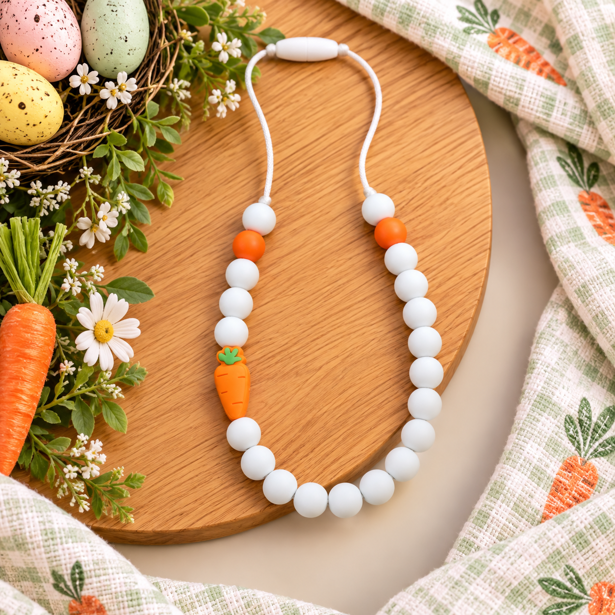 Carrot Kids Fidget Necklace