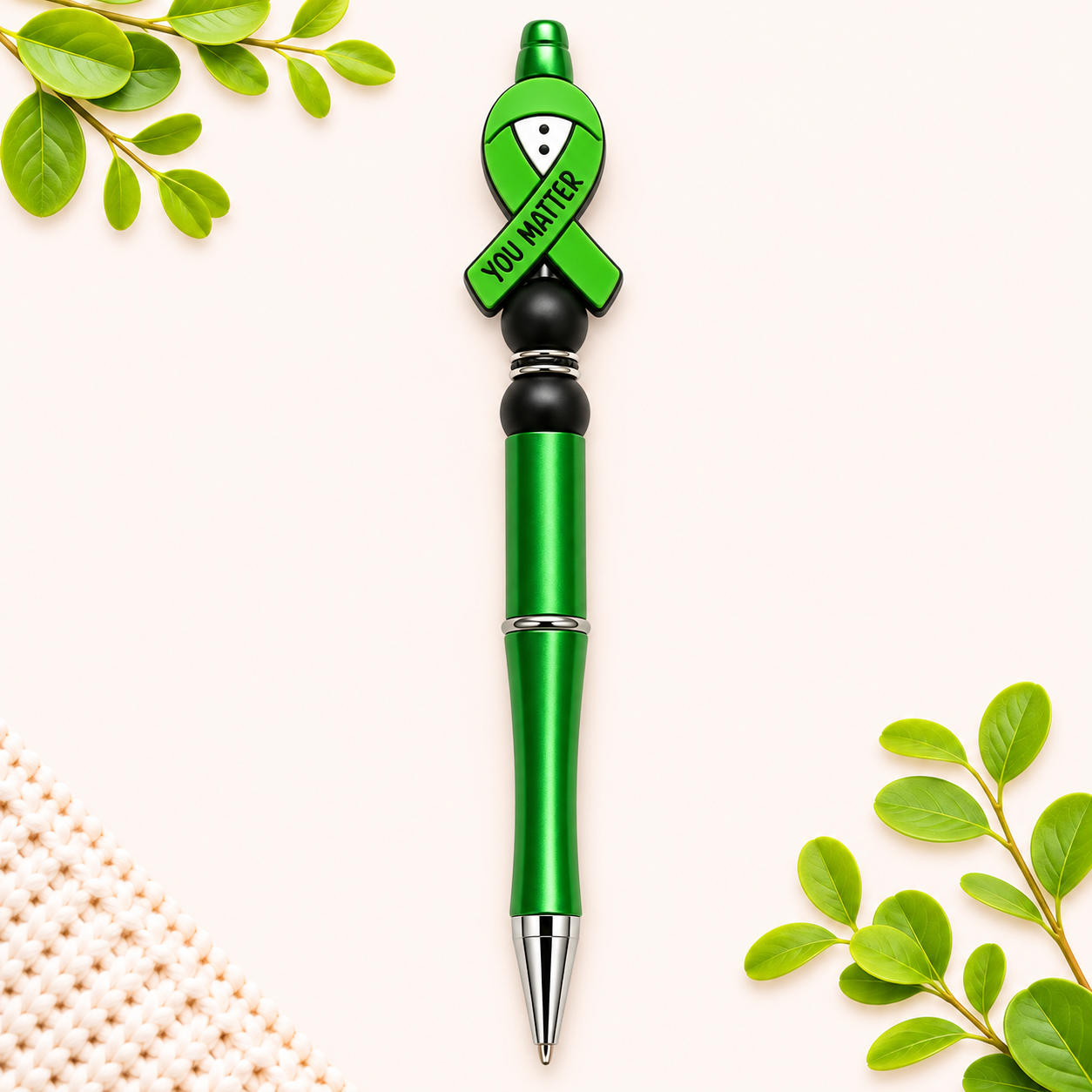 You Matter Beaded Pen