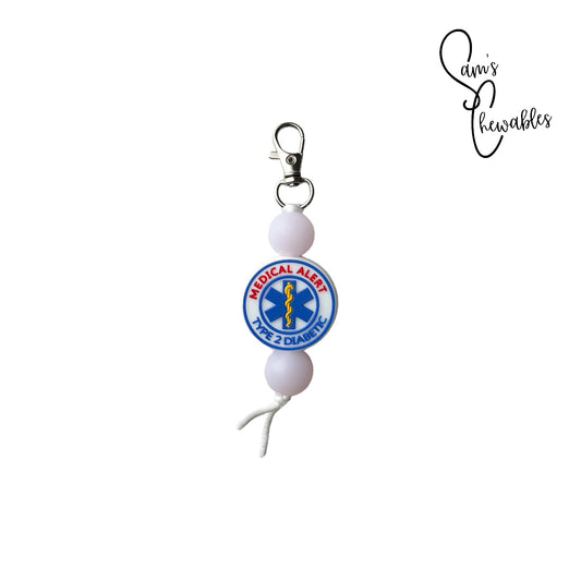 Type 2 Diabetic - Medical Alert Bag Tag