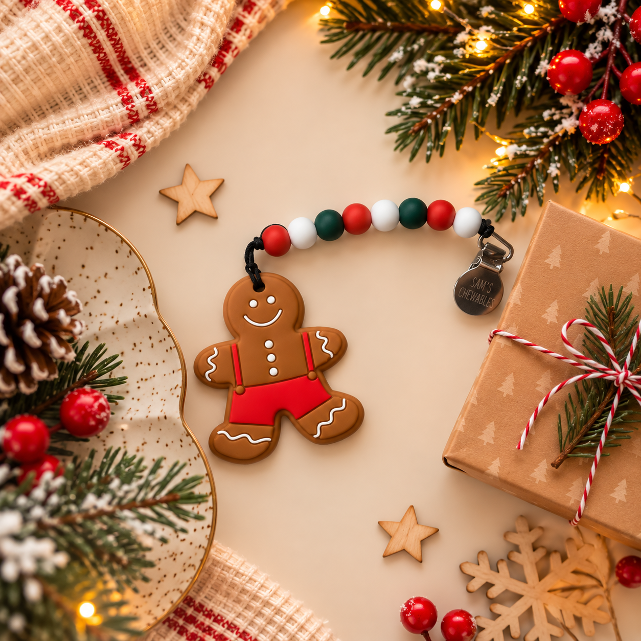 Gingerbread Teether