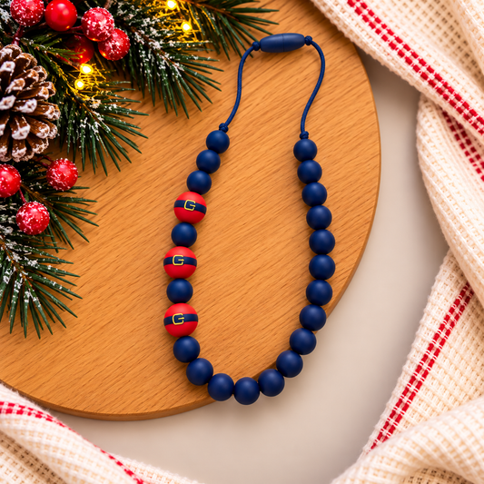 Santa’s Belt Kids Fidget Necklace