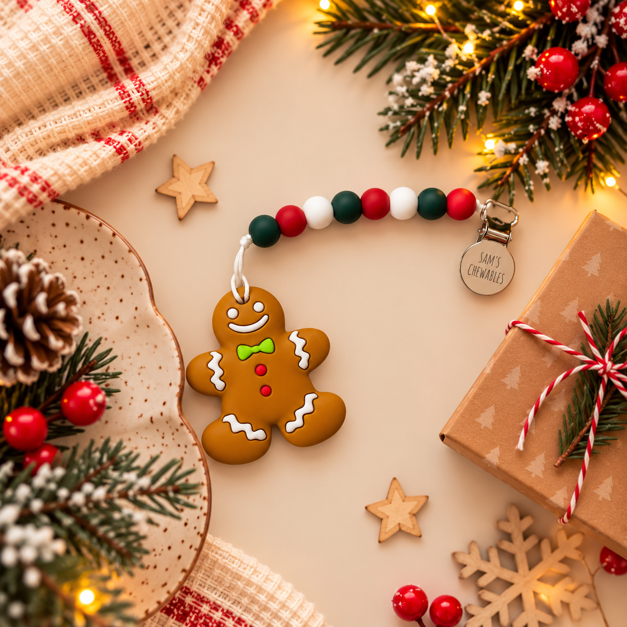 Gingerbread Teether