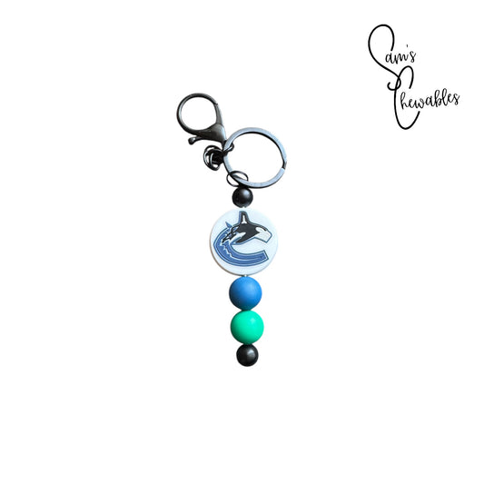Vancouver Beaded Keychain