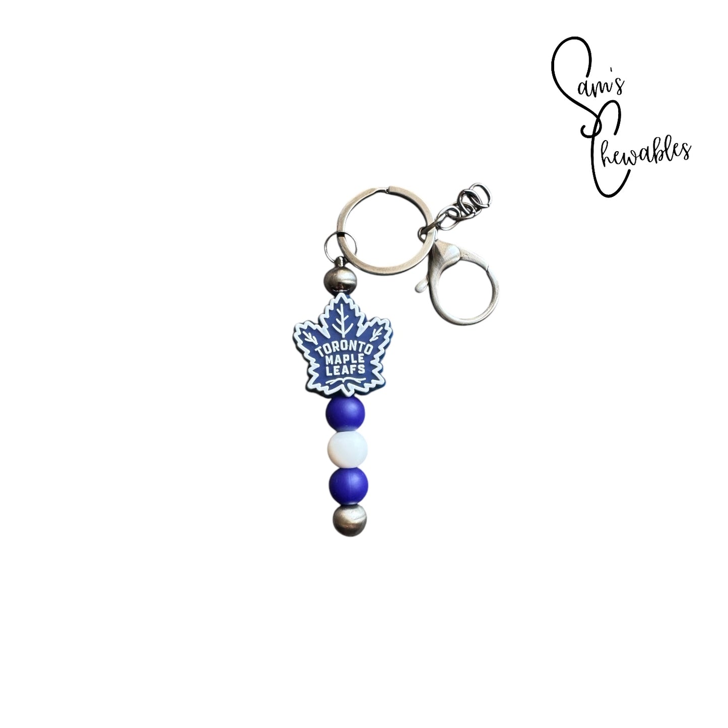 Toronto Beaded Keychain