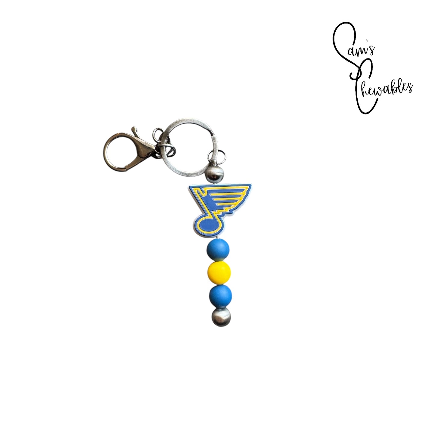 S.T Louis Beaded Keychain
