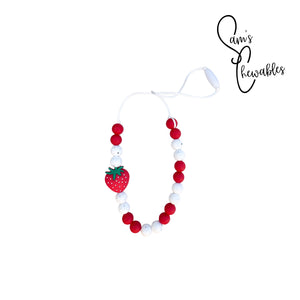 Strawberry Kids Fidget Necklace