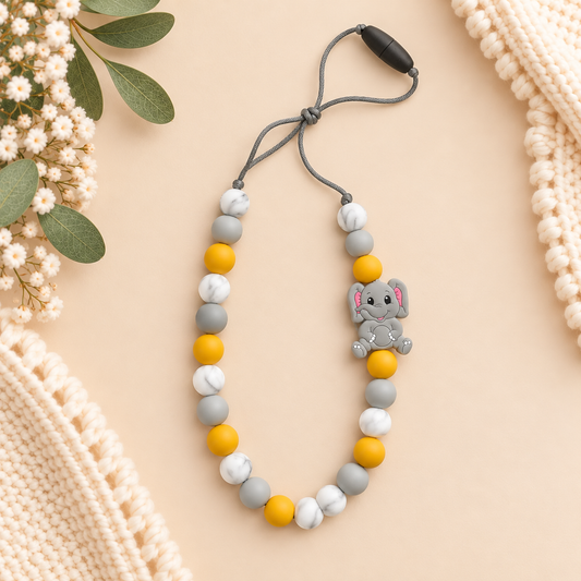 Elephant Kids Fidget Necklace