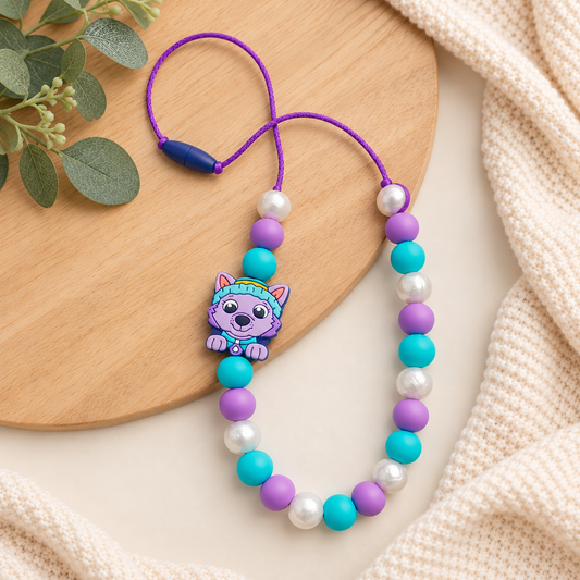 Ice Dog  Necklace