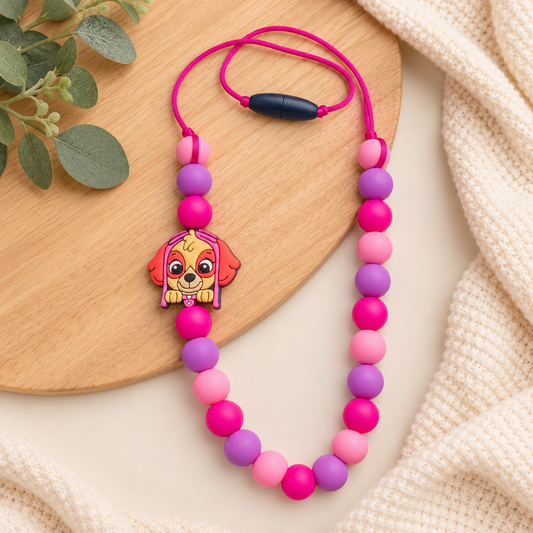 Flying Dog  Necklace