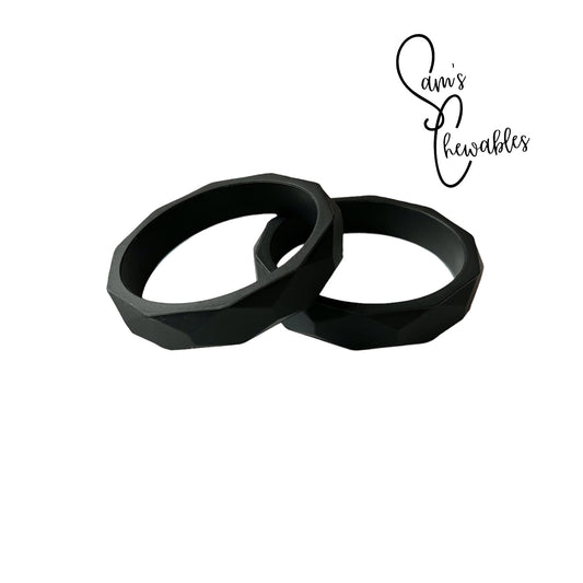 Silicone Bangles - Black