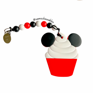 Mouse Cupcake Teether