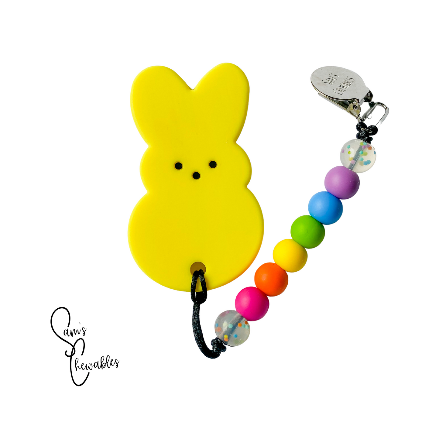 Yellow Bunny Teether