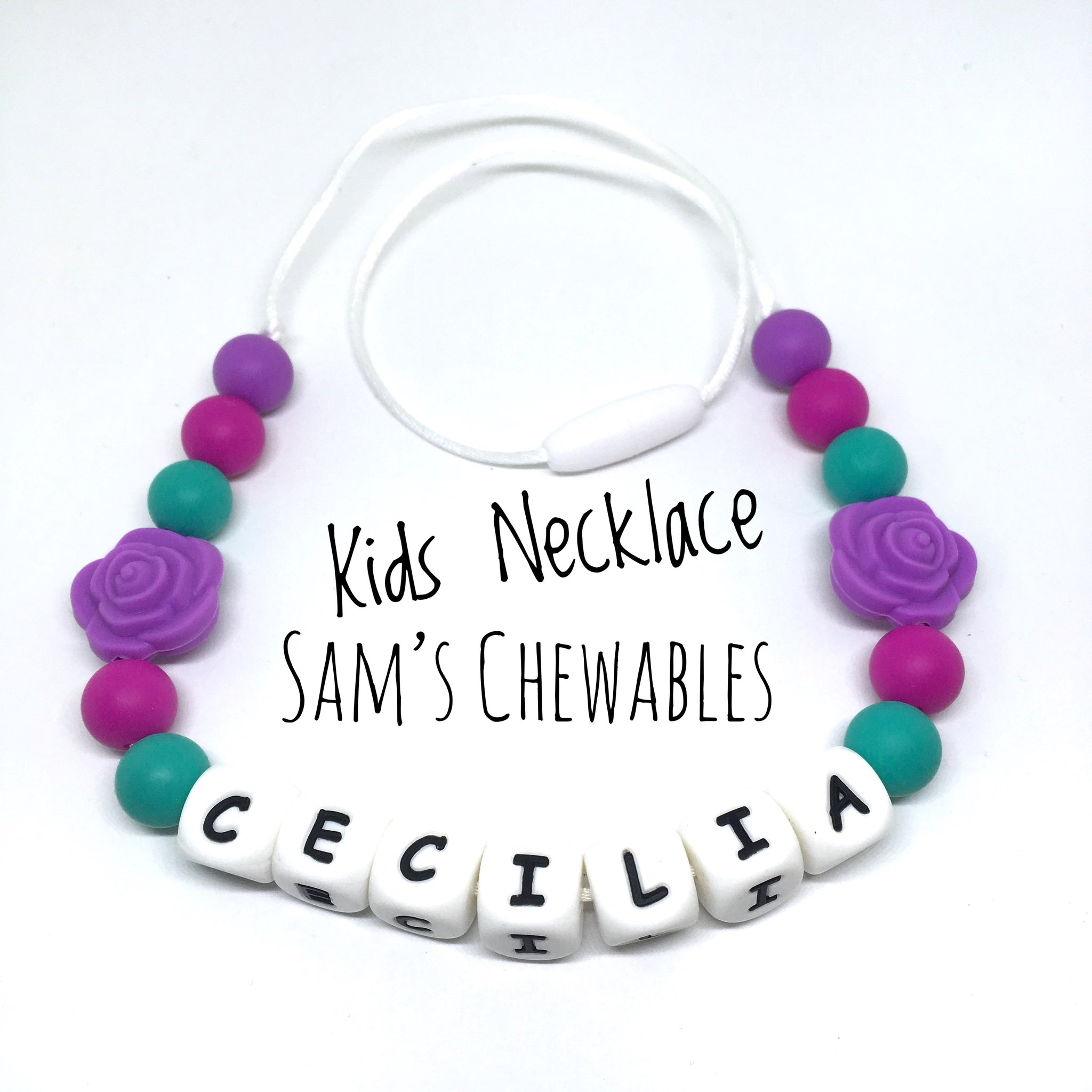 Alphabet Bead Necklace Craft for Kids | Necklace craft, Diy jewelry gifts, Alphabet  beads
