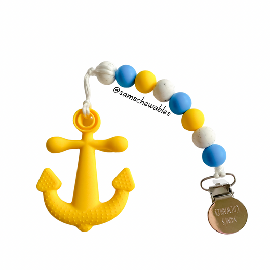 Yellow Anchor Teether