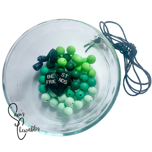 Green Best Friend DIY Necklace Kit