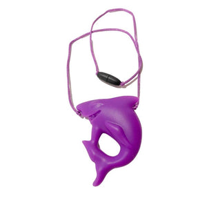 Purple Shark Sensory Necklace