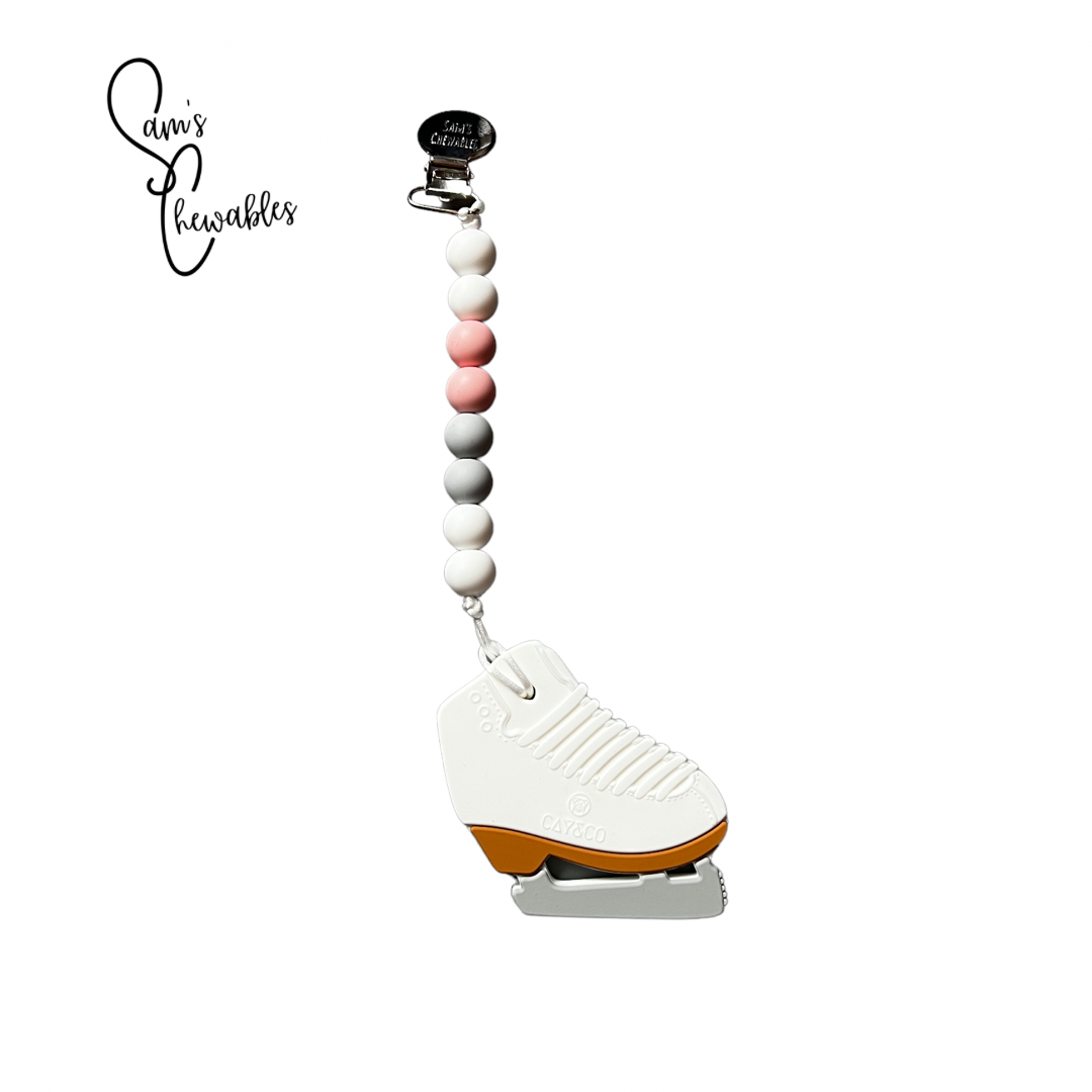 Figure Skate Teether